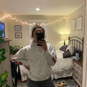 BRANDY MELVILLE FLAMES SWEATSHIRT